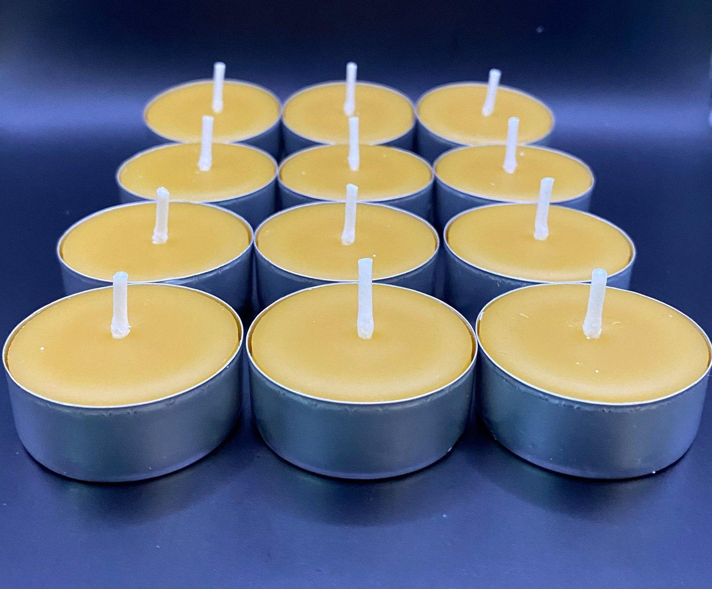 Tealight Beeswax Candles - 4 pack