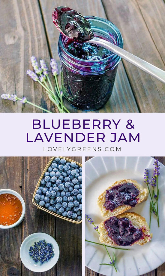 Blueberry & Lavender Jam Recipe