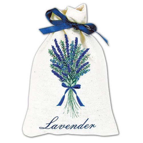 Lavender Print Sachet 13-99L Lavender