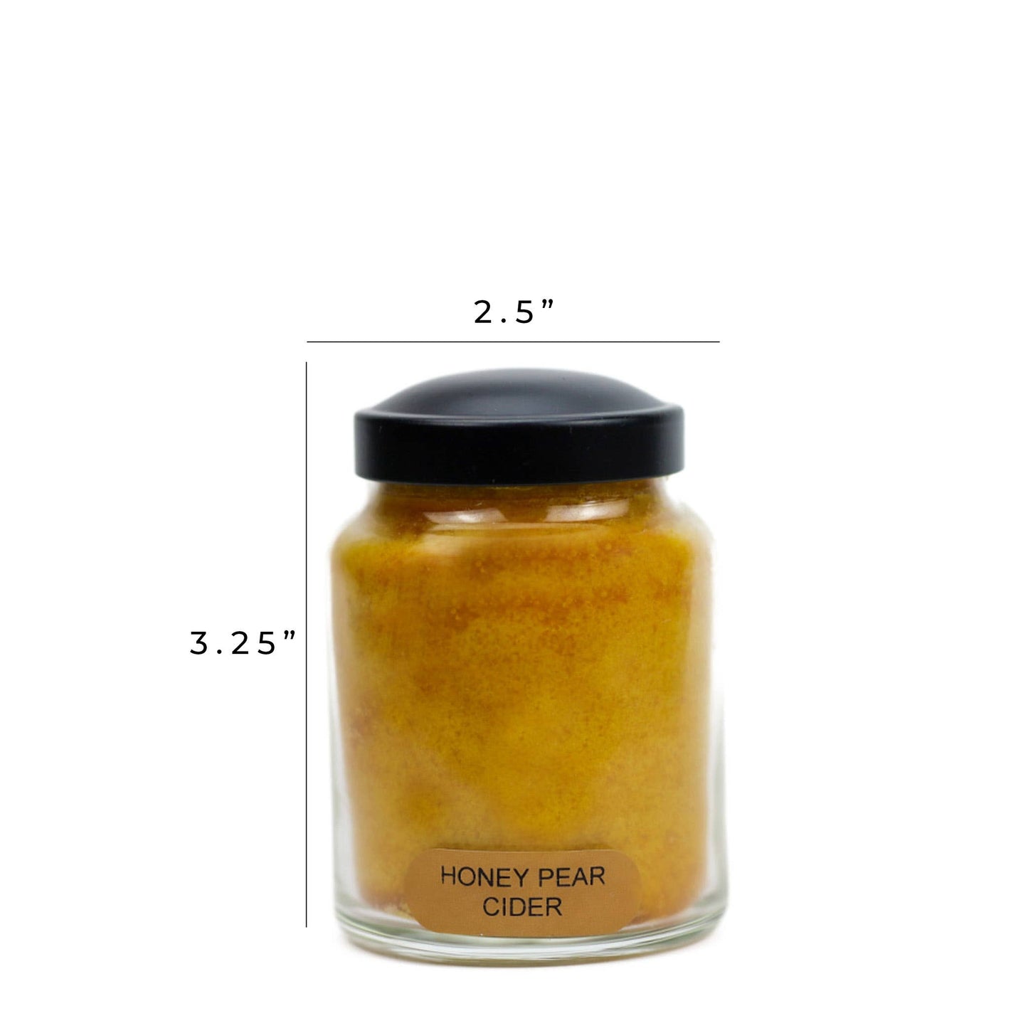 Honey Pear Cider – 6oz Fall Scented Jar Candle Gift