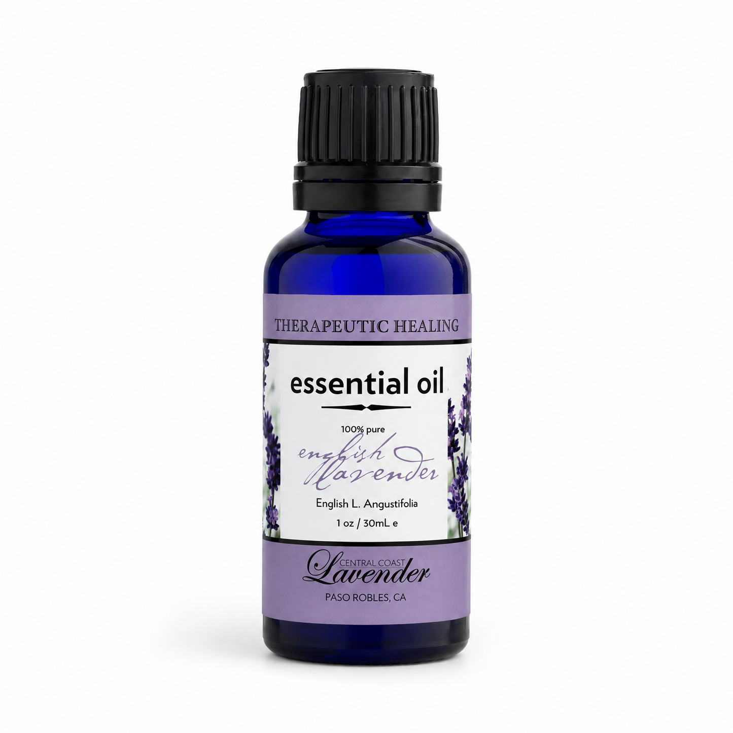 Lavender Essential Oil, 30 mL bottle — Central Coast Lavender