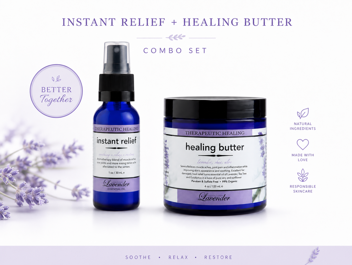 Healing Butter &amp; Instant Relief