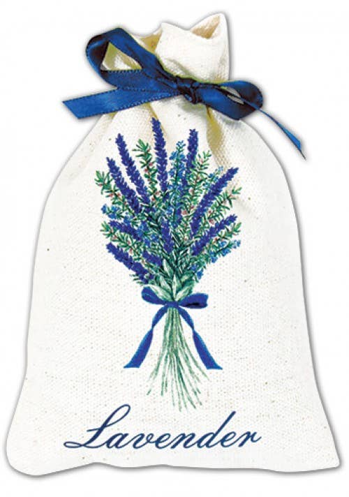 Lavender Print Sachet 13-99L Lavender