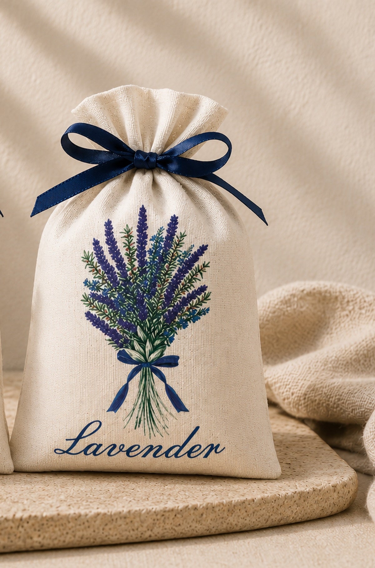 Lavender Print Sachet 13-99L Lavender